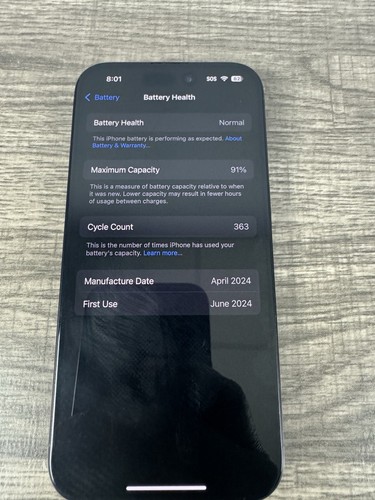 apple iphone 15 pro 256 GB Unlocked Great condition - Zdjęcie 3 z 23