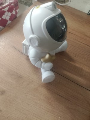 night light starry sky astronaut used