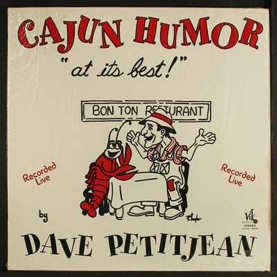 DAVE PETITJEAN: cajun humor at it's best VIKO 12'' LP 33 RPM