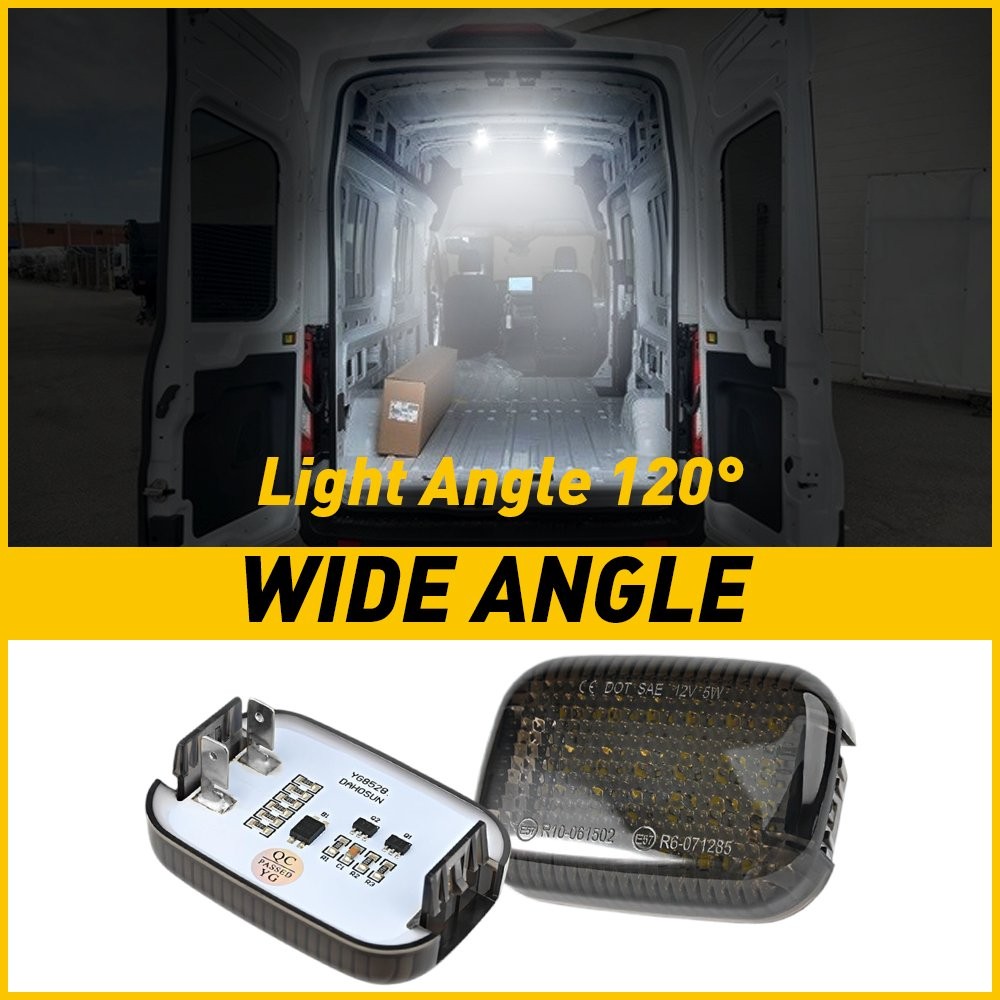 4x For 2015-24 Ford Transit 150 250 350 Van Interior LED Dome Light Cargo Area P thumbnail 4