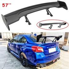 For Subaru Wrx Sti 57 Carbon Fiber Rear Trunk Spoiler Gt-style Racing Wing Abs