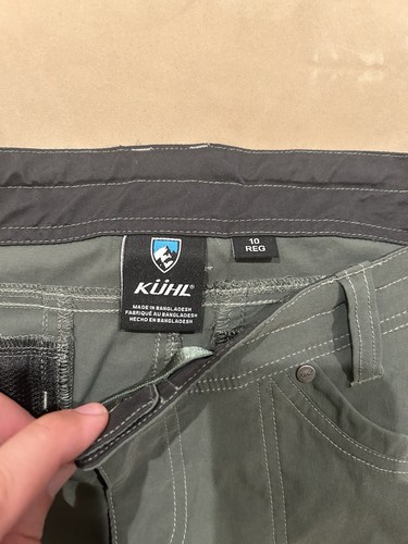 Pantalones Kuhl para mujer talla 10 verde Kliffside Air Cargo senderismo al aire libre - Imagen 4 de 11