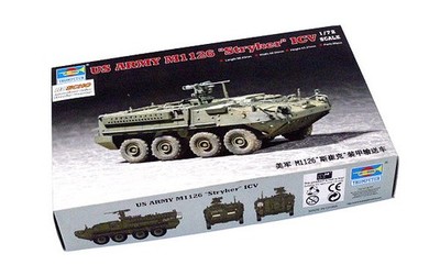 Trumpeter 1/72 Stryker ICV Light Armored Vehicle 並行輸入品 Model kit TRUMPETER Military Model 1/72 US Army M1126 Stryker ICV
