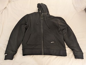 Merlin Hoodie Hamlin Black Large Armored Jacket Full Zip MPC003