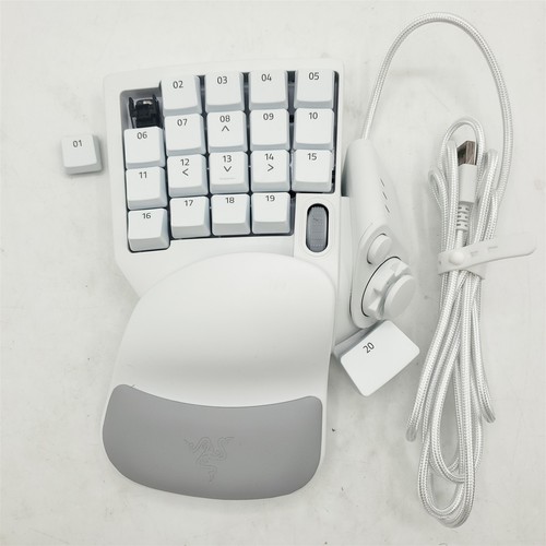 Razer Tartarus Pro Gaming Keypad: Analog-Optical Key Switches - White *READ* - 第 1/4 張圖片