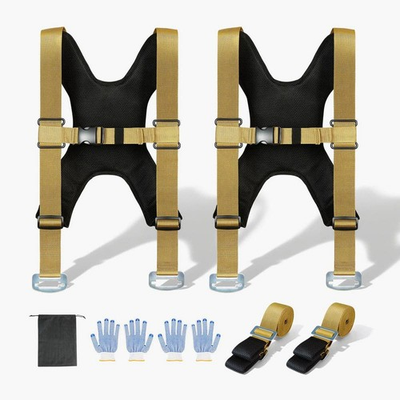 #ad #ad SKYSHALO 2 Person Lifting Straps Supports up to 1000 lbs. w Harnesses $30.95