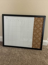 Whiteboard Corkboard Calendar