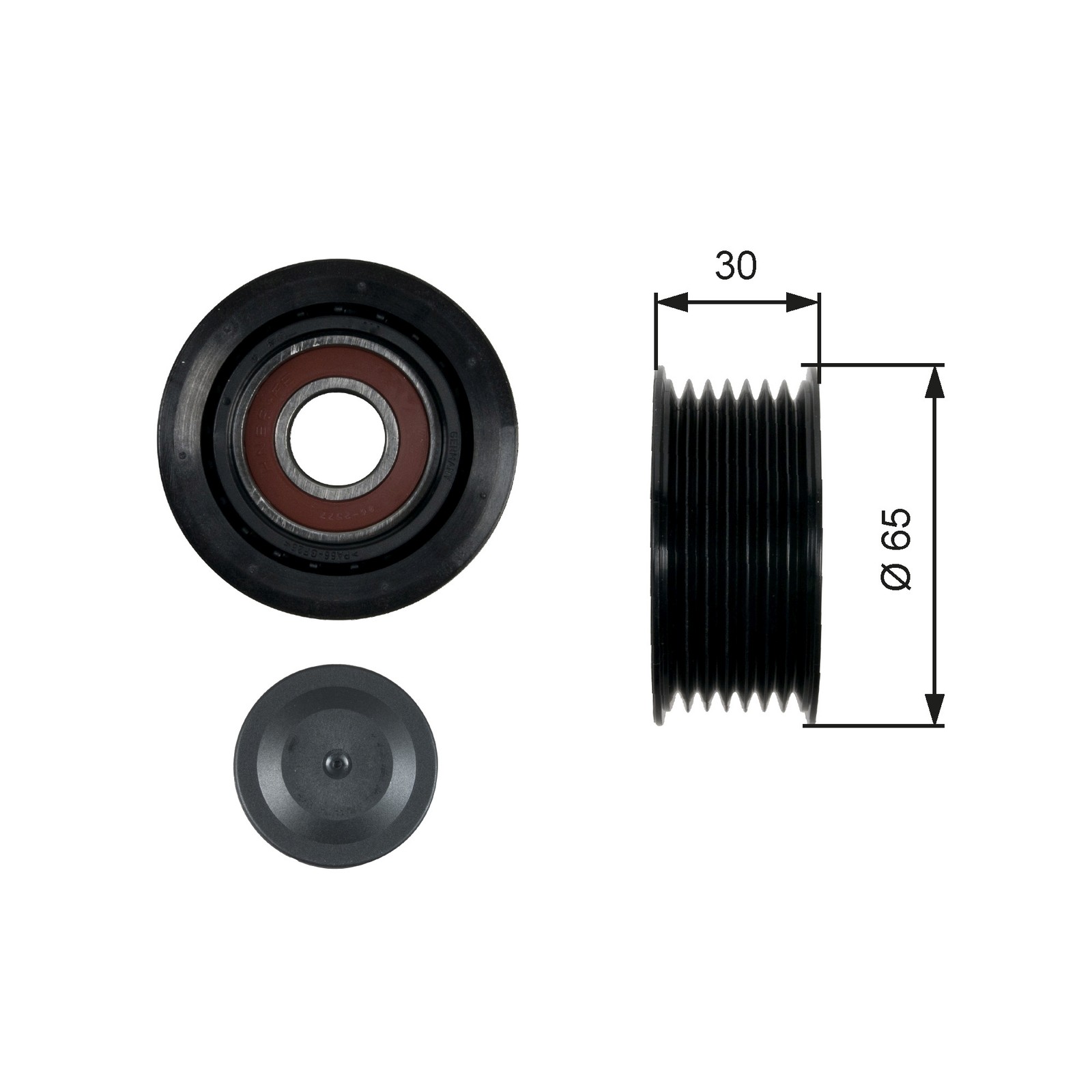 ✅Fits GATES T36439 BELT TENSIONER PULLEY ALONG   ⭐UK Seller⭐