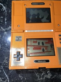 Nintendo Game and Watch Donkey Kong DK-52 Multi Screen Vintage For Parts Only