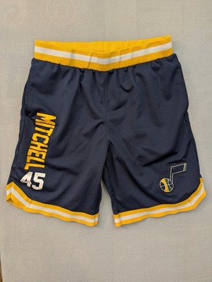 UNK DONOVAN MITCHELL #45 NBA BASKETBALL SHORTS MENS XL