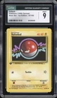 1999 Pokemon GERMAN 1st Edition Base Set Voltobal-Voltorb 67/102 CGC 9 MINT