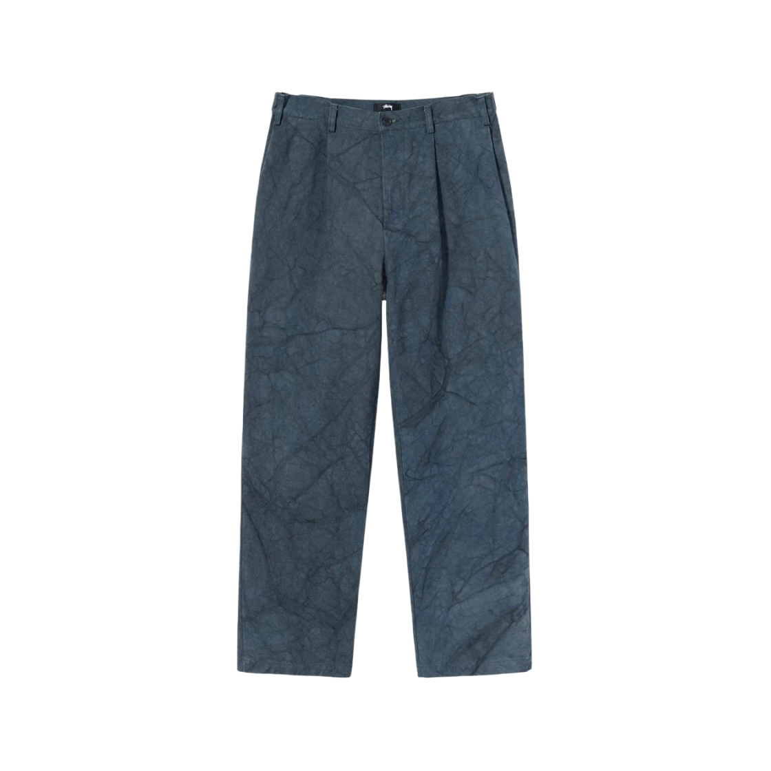 Stussy Canvas Volume Pleated Trousers Navy | eBay