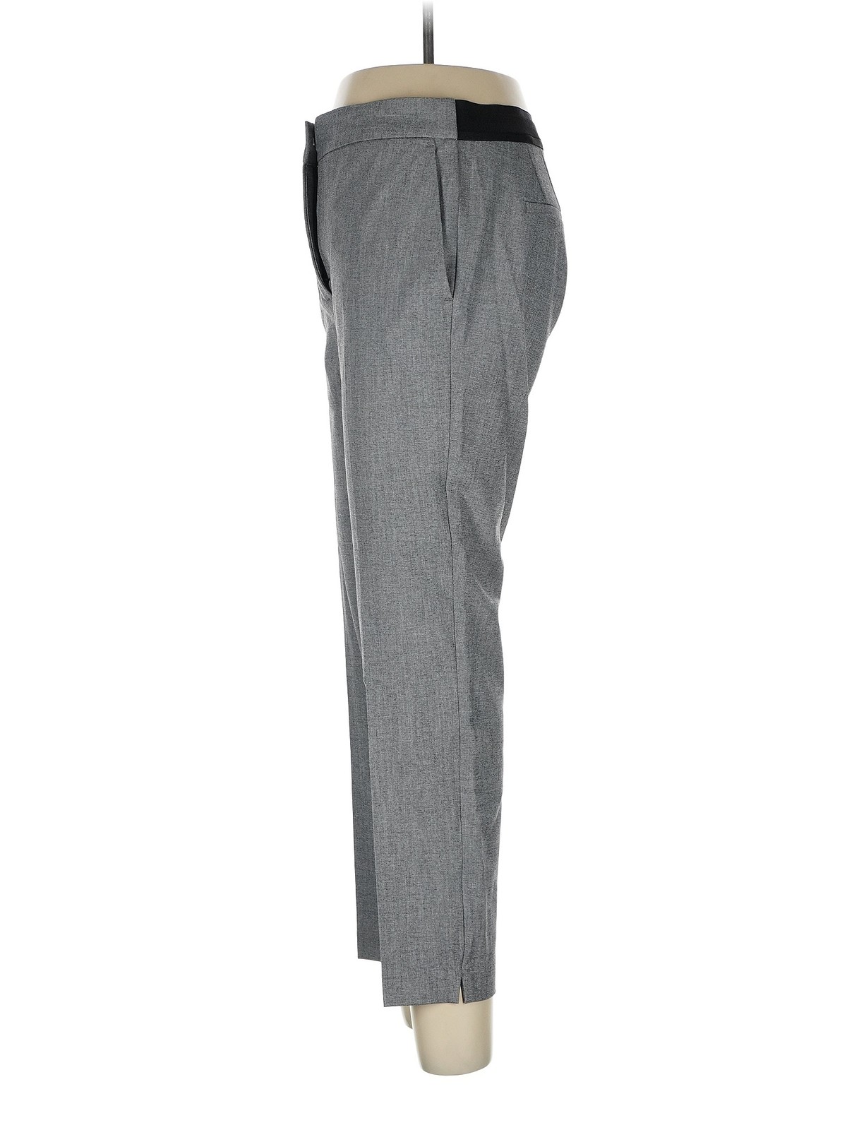 Zara Women Gray Dress Pants L thumbnail 4