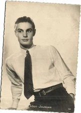 Old postcard Louis Jourdan Film Star (181136)