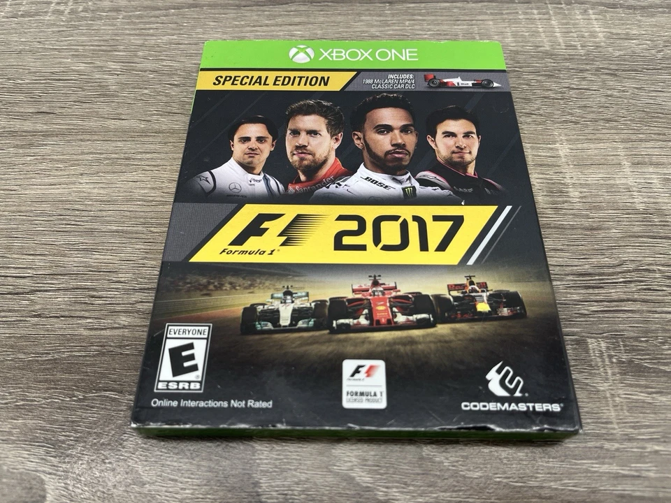 F1 2017: Special Edition (Microsoft Xbox One, 2017) Complete with Slipcover - Image 3 of 4
