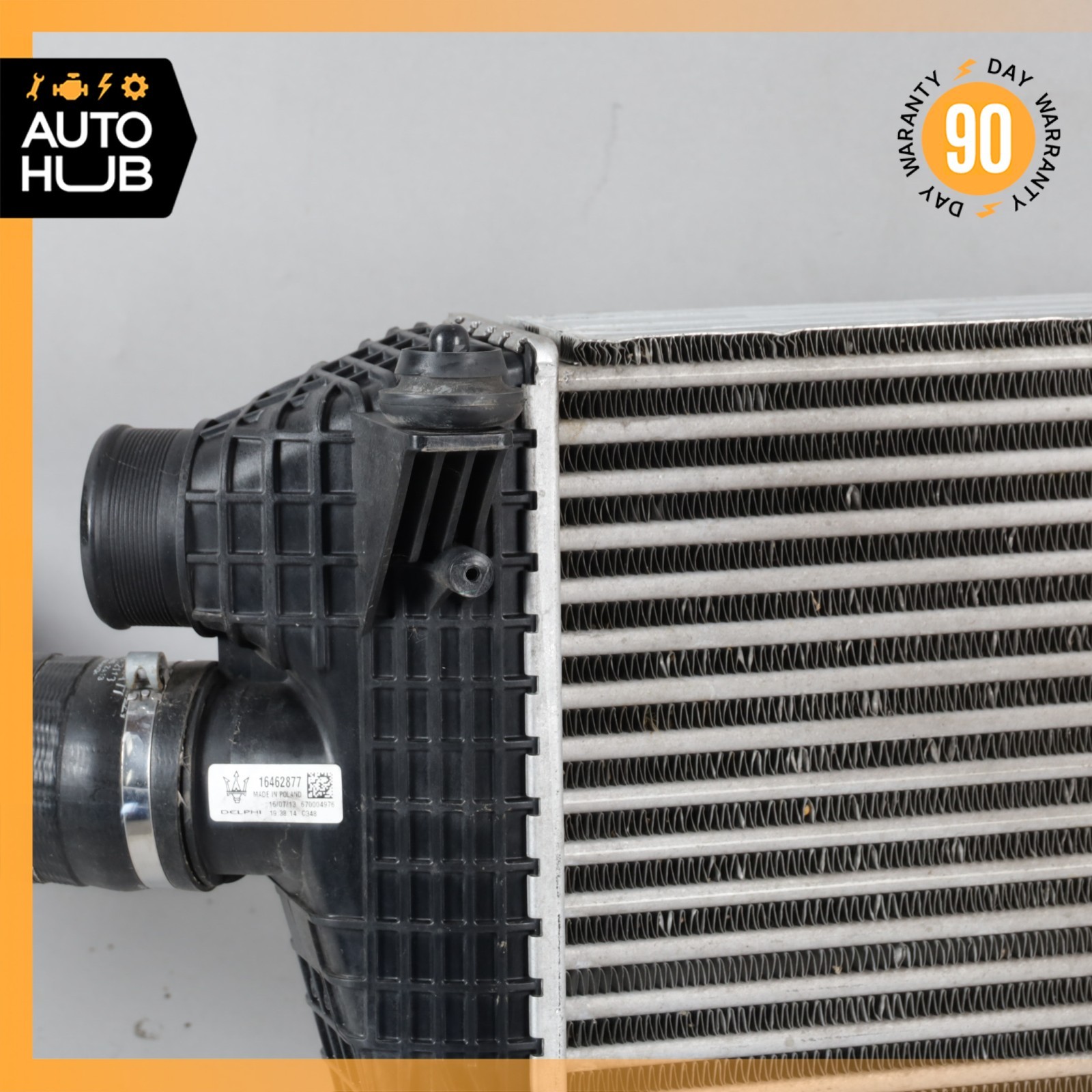 14-24 Maserati Quattroporte M156 3.0L Right Side Turbocharger Intercooler OEM