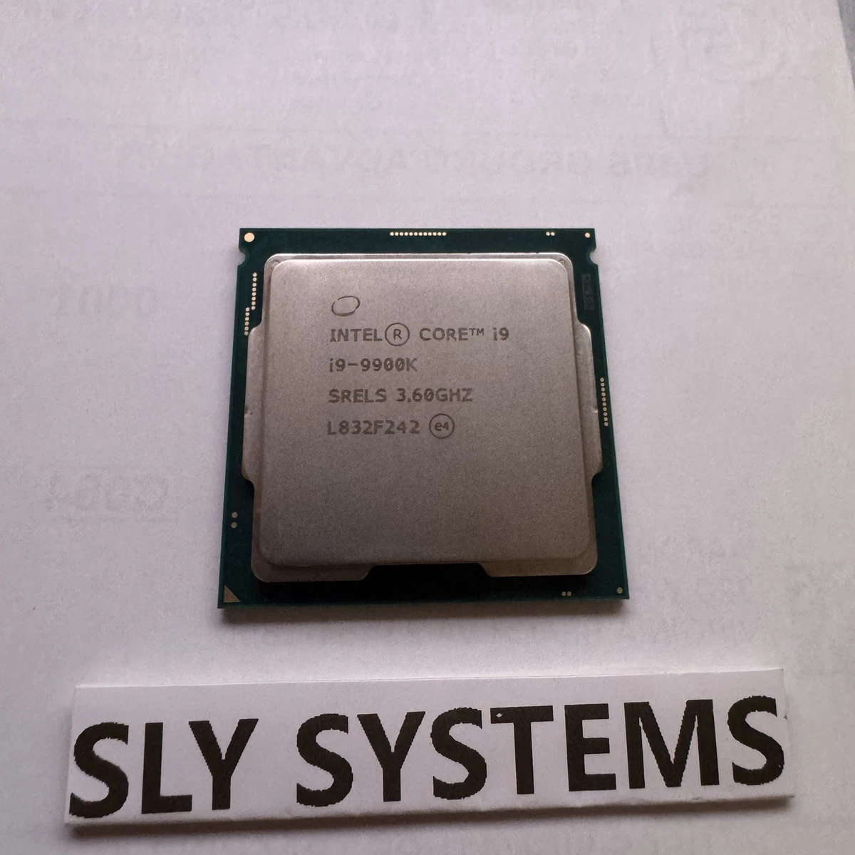 Intel Core i9-9900K Processor Model Computer Processors (CPUs) for