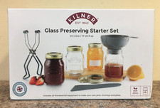 Kilner 25.058 Regular Mouth Glass Preserving Starter Set 8 Pc.