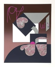 Manuel Felguérez Barra, Untitled 1, Screenprint, signed and numbered in pencil