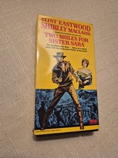 Two Mules For Sister Sara  VHS, 1970 Clint Eastwood, Shirley MacLaine Like New