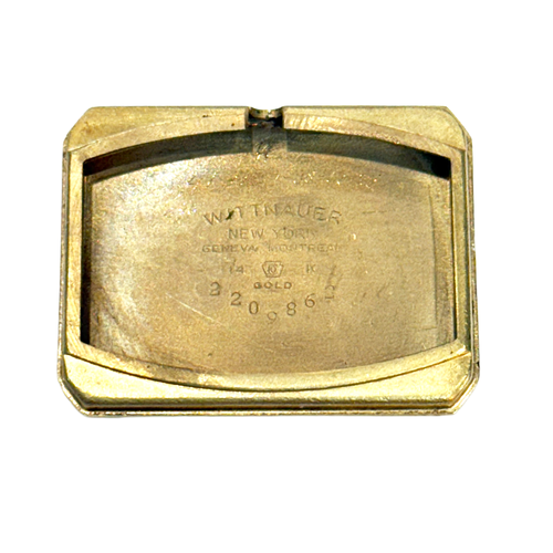 Wittnauer 14K Gelbgold Vintage Armbanduhr - Bild 5 von 5