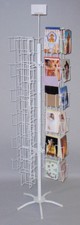 Greeting Card Display 72 pockets Rack Spinner 5x7 5 3/8" vertical MADE IN USA