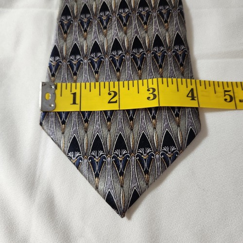 Stafford Executive Mens 100% Silk Tie Size 61x4 Inches - Picture 7 of 7
