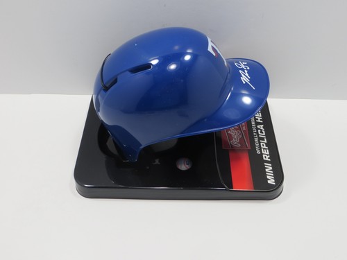 MARCUS SEMIEN TEXAS RANGERS SIGNED Mini Helmet JSA COA - Picture 4 of 6