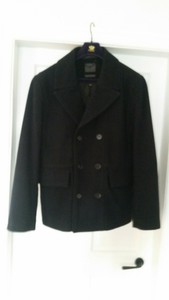 mens peacoat zara