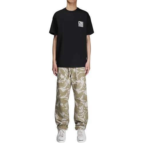 Pantalón Carhartt Fatiga Pantalón Cepillo De Piedra Lavada (Camo) W32 L32  Val | eBay