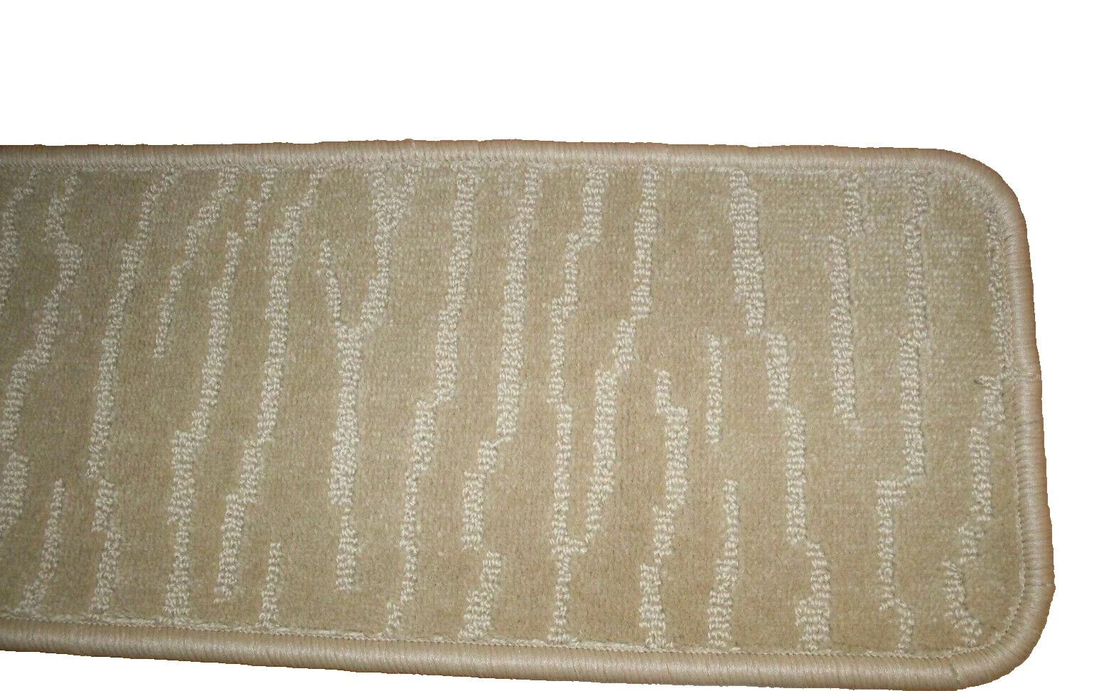 毛呢矩形褐色楼梯踏垫