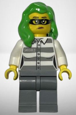 Lego  Minifigur cty1364, Town City Police, Jail Prisoner 50382 Bandit Gefängnis