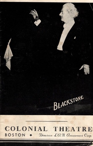 *MAGICIAN HARRY BLACKSTONE 1946 PROGRAM*
