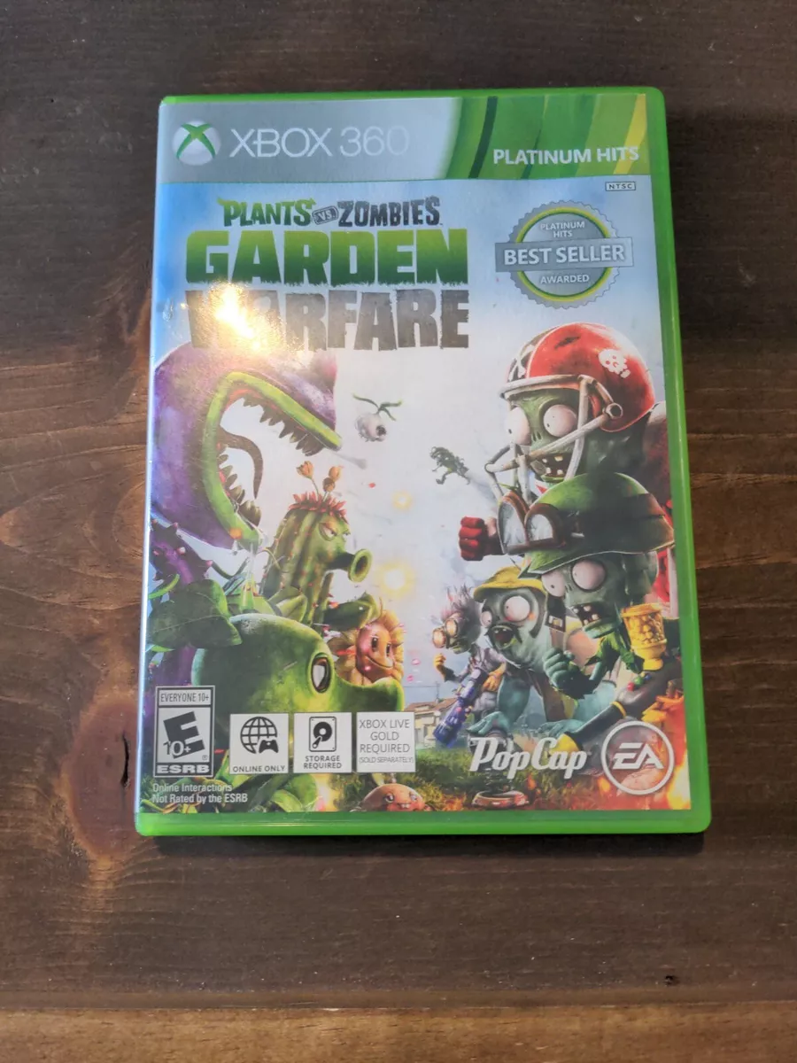 Plants Vs Zombies - Garden Warfare - Xbox 360 : : Games e  Consoles