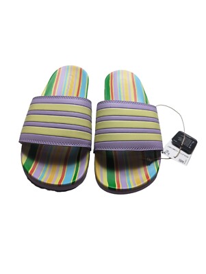 225SS新作人気カラー【ADIDAS】ADILETTE COMFORT SLIDE★2色 Adidas Adilette Comfort Slides Sandals HO3625 Striped