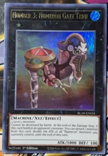 Yu-Gi-Oh! - Number 3: Numeron Gate Trini BLAR-EN024 - Ultra Rare - 1st E - NM/M.