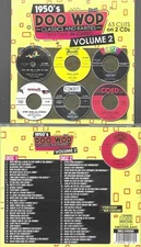 Fifties Doo Wop Classics and Rarities First Time In Stereo, Vol. 2-2 CDs-63 Cuts