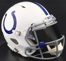 INDIANAPOLIS COLTS NFL Riddell Speed Full Size REPLICA Football Helmet