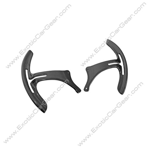 Palancas de paleta Ferrari 458/F12 fibra de carbono GTS - Imagen 5 de 5