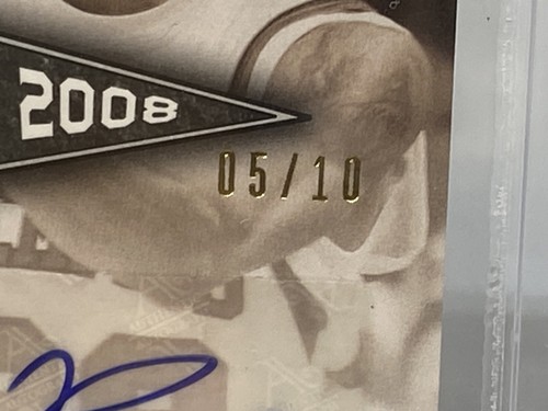 2009 DERRICK ROSE AUTO SP/10 GREATS GAME SCHOOL PRIDE BGS 9.5/10 POP 2 - 第 5/10 張圖片