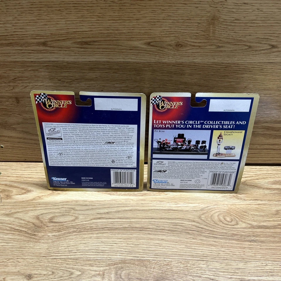 DALE EARNHARDT #3 & Junior #3 1998 NASCAR 50th ANNIVERSARY - Image 4 of 4