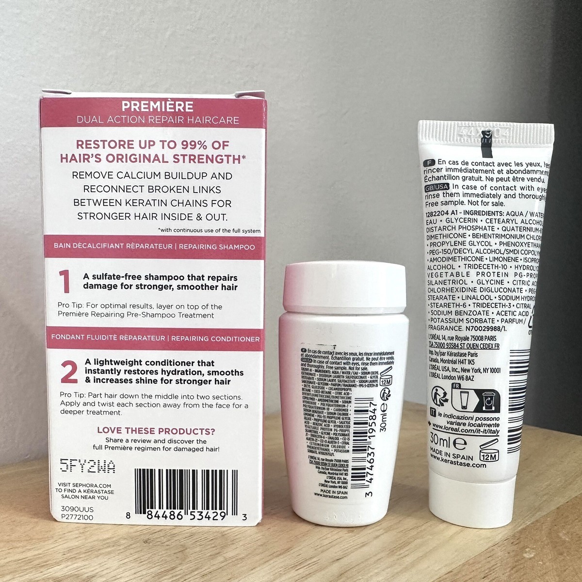 Kerastase Paris PREMIERE REPAIRING Shampoo & Conditioner