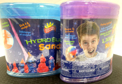 Scientific Explorer Light-Tastic Mega Ball Hydro Super Sand Set Art Crafts