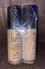 x2 Milani LIGHT BEIGE 03 Conceal + Perfect 2-in-1 Foundation + Concealer 1oz