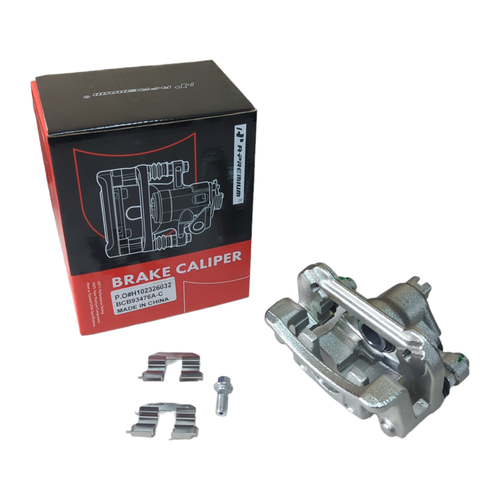 Conjunto de pinza de freno de disco trasera L/R con soporte compatible con Hyundai Elantra - Imagen 4 de 13
