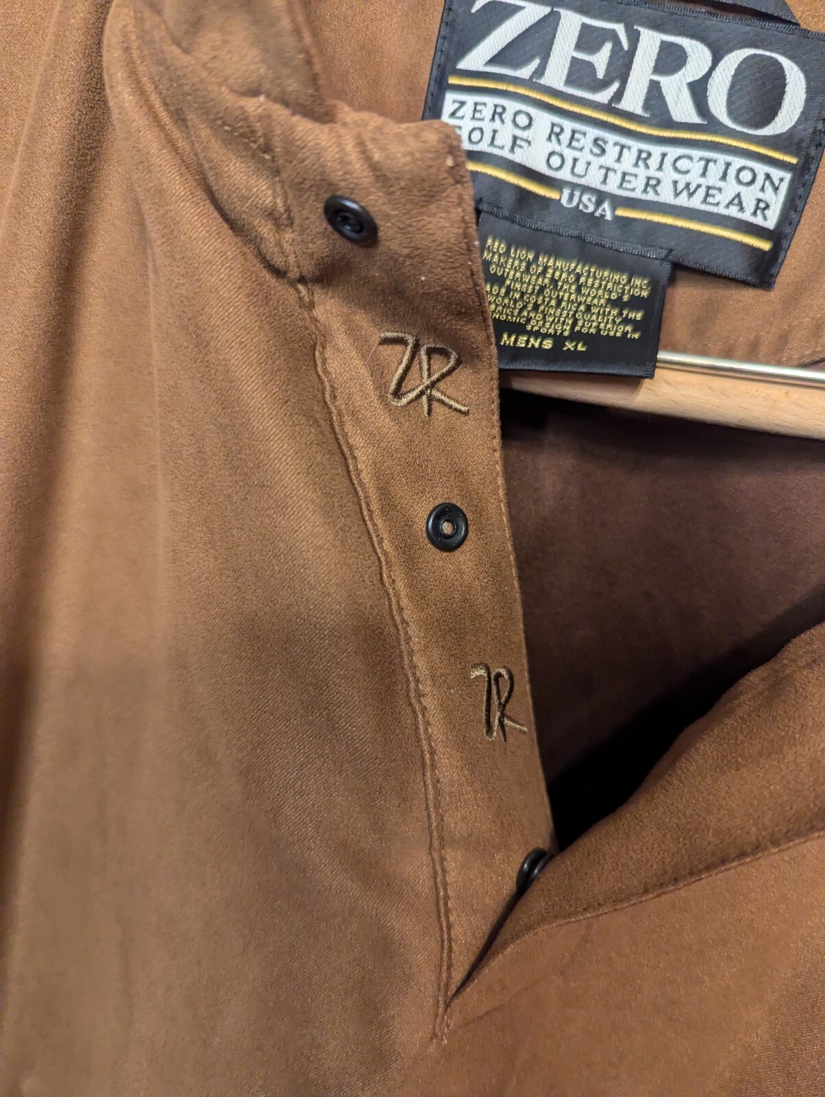 Zero Restriction MicroSuede Snap Pullover Golf Co… - image 4