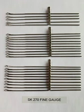 New Needles FINE gauge 3.6mm Singer Studio Silver Reed Knitting Machine