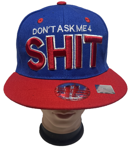 SOLD OUT DON'T ASK ME 4 SH*T Hip Hop Snapback Adjustable Baseball Cap Hat LOT - Picture 2 of 17