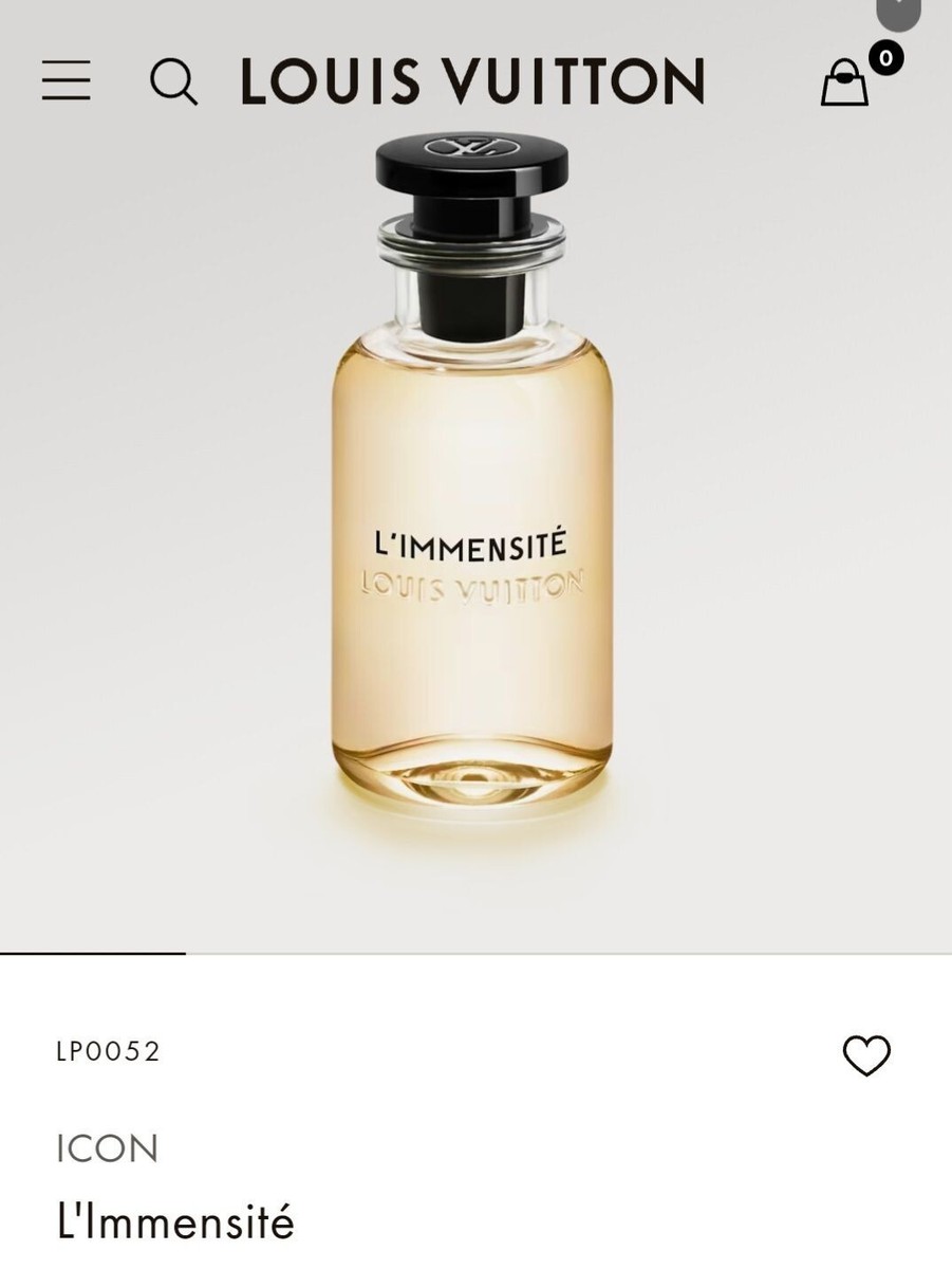 ⭐️8pc✅️Louis Vuitton L' IMMENSITE FRAGRANCE | eBay