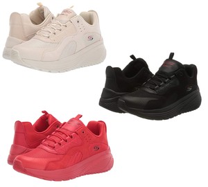 skechers red trainers